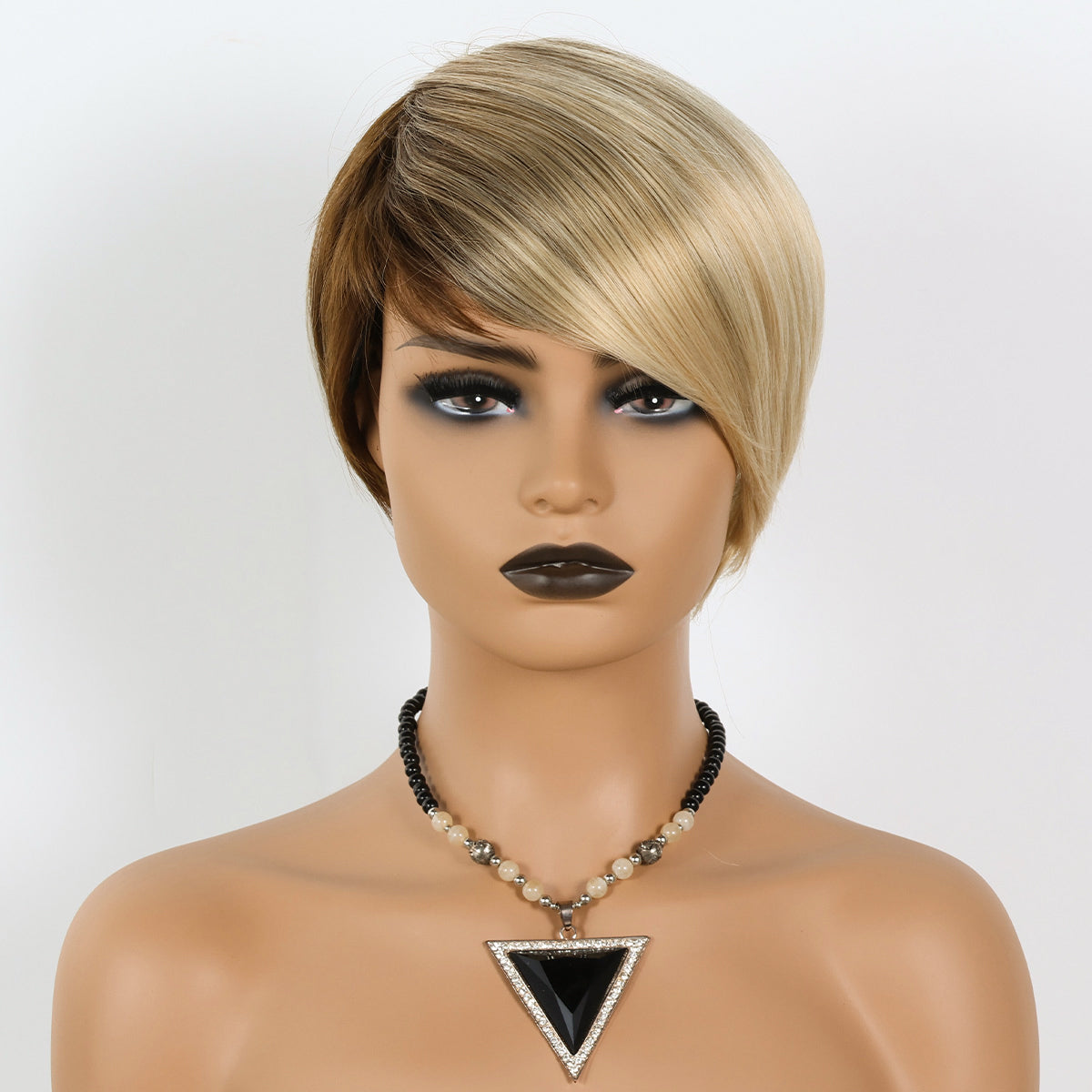 Party-Perfect Wig – Short Hair, Soft Fiber, Summer Essential