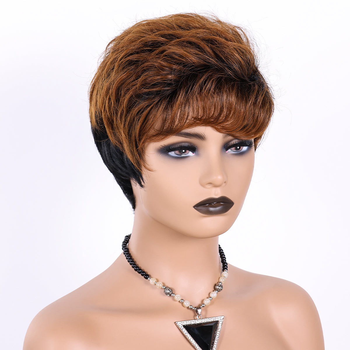 High-Temperature Resistant Wig – Short Style, Great for Parties