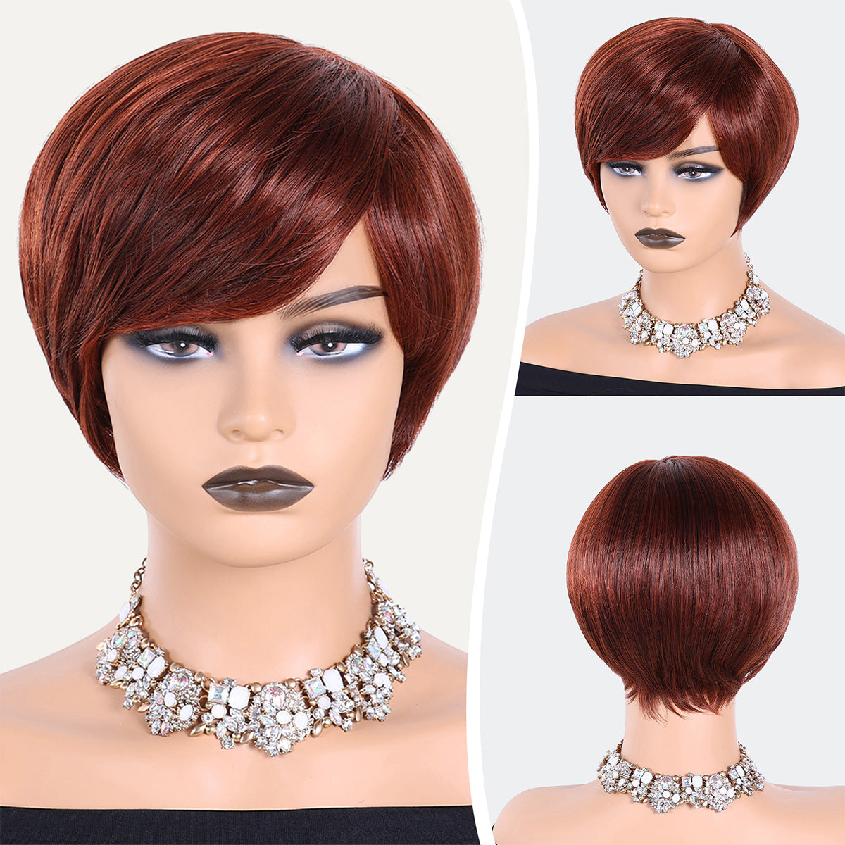 Summer Essential Short Wig – Factory Price, Synthetic Hair