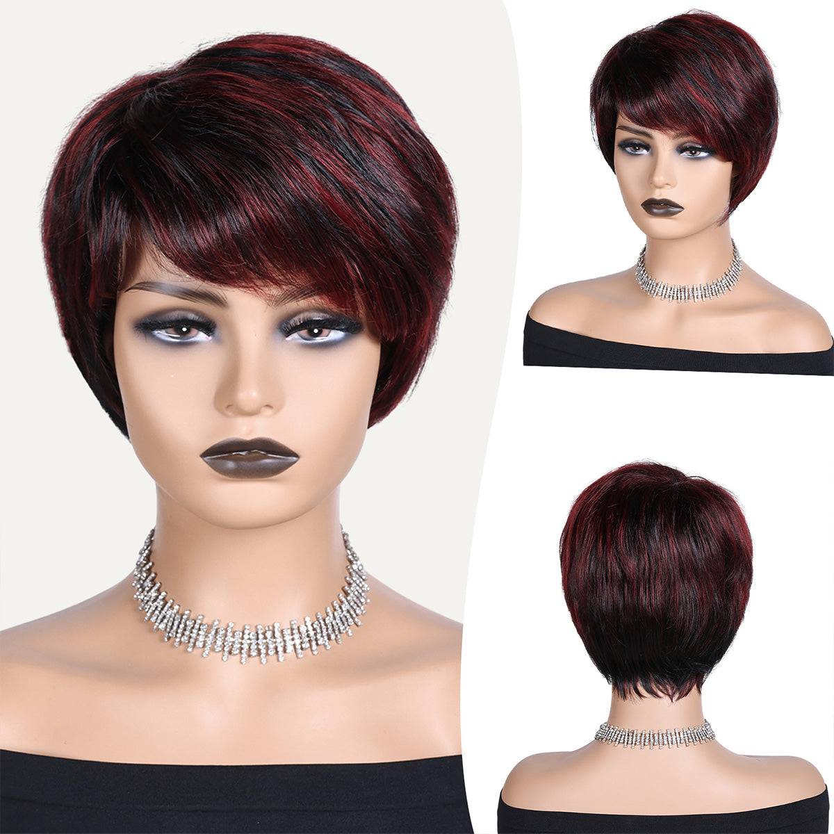 Factory Price Short Wig – Sleek Synthetic Look, Retail & Wholesale