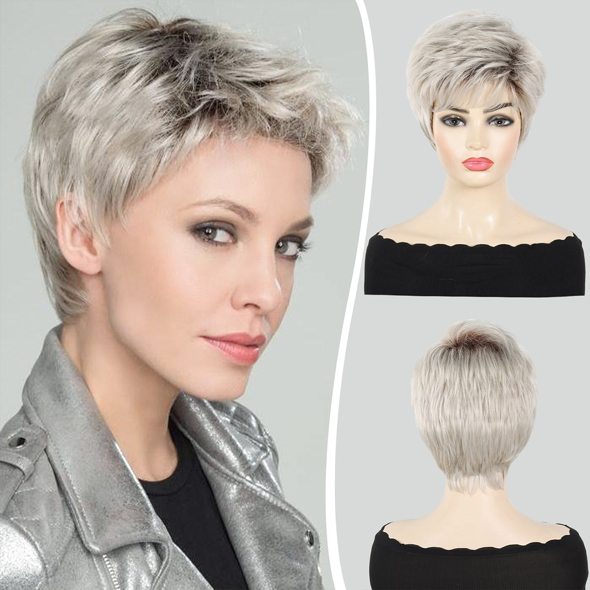 Festival Must-Have Wig – Short, Soft, Heat-Proof Synthetic Hair