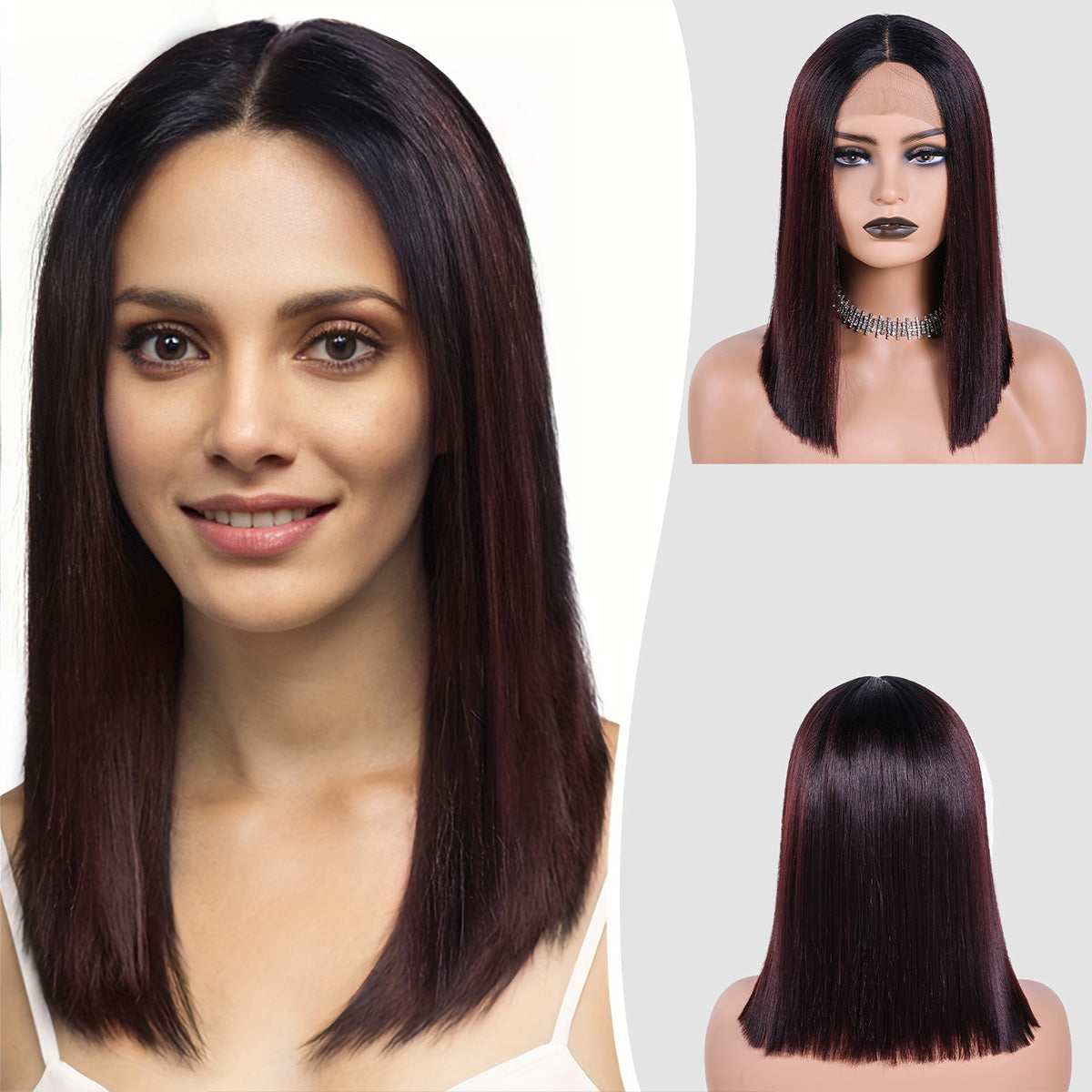 Super Smooth Short Wig – Factory Direct, Heat-Resistant Synthetic Fiber