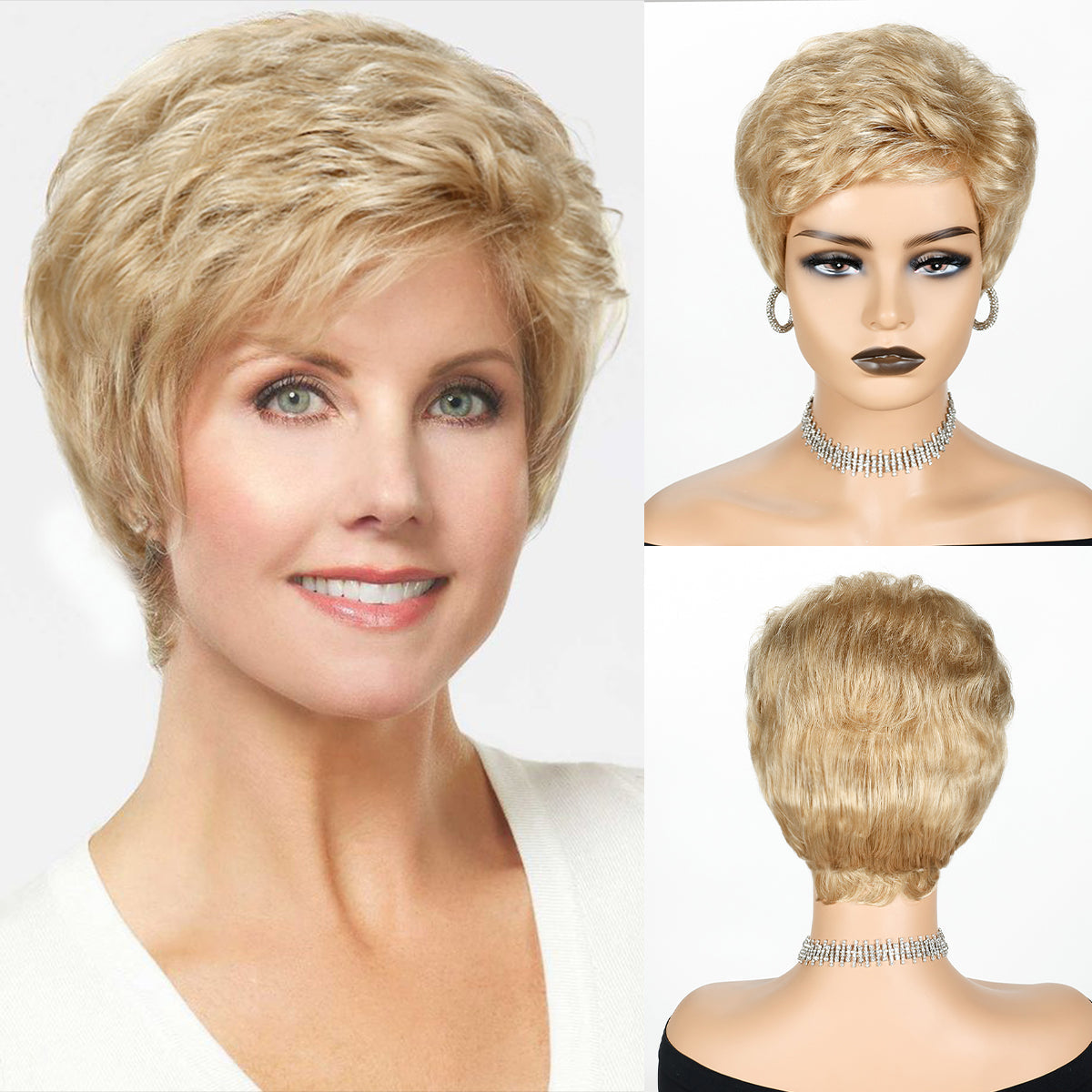 Festival-Ready Short Wig – Smooth Finish, Direct from Manufacturer