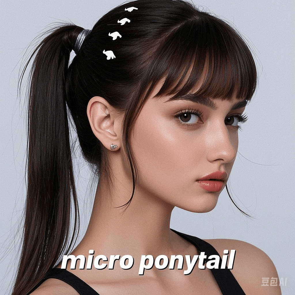The Micro Ponytail: A Modern Twist on a Classic Hairstyle