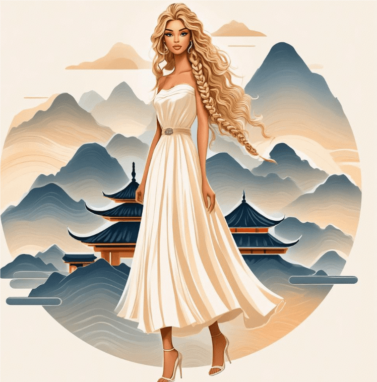 AI Fashion Revolution: How Double Braided Ponytails Became a Global Trend