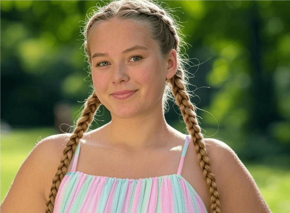 Ukraine Fashion Rivalry: The Double Braided Ponytail Showdown