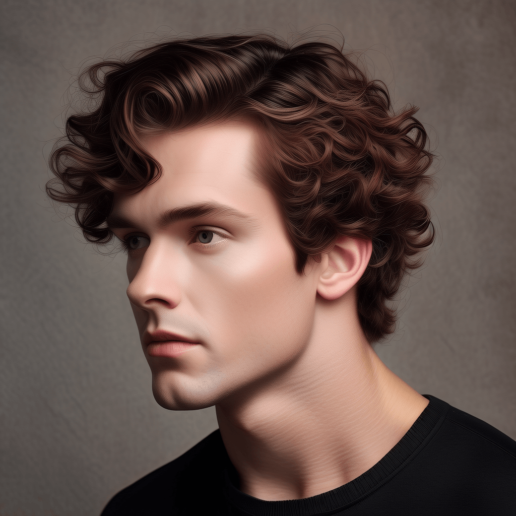 The Art of Texture: Men’s Wavy Curly Hair Styling