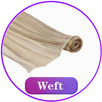 Weft Hair Extensions