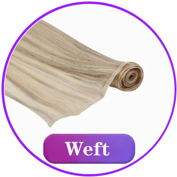 Weft Hair Extensions