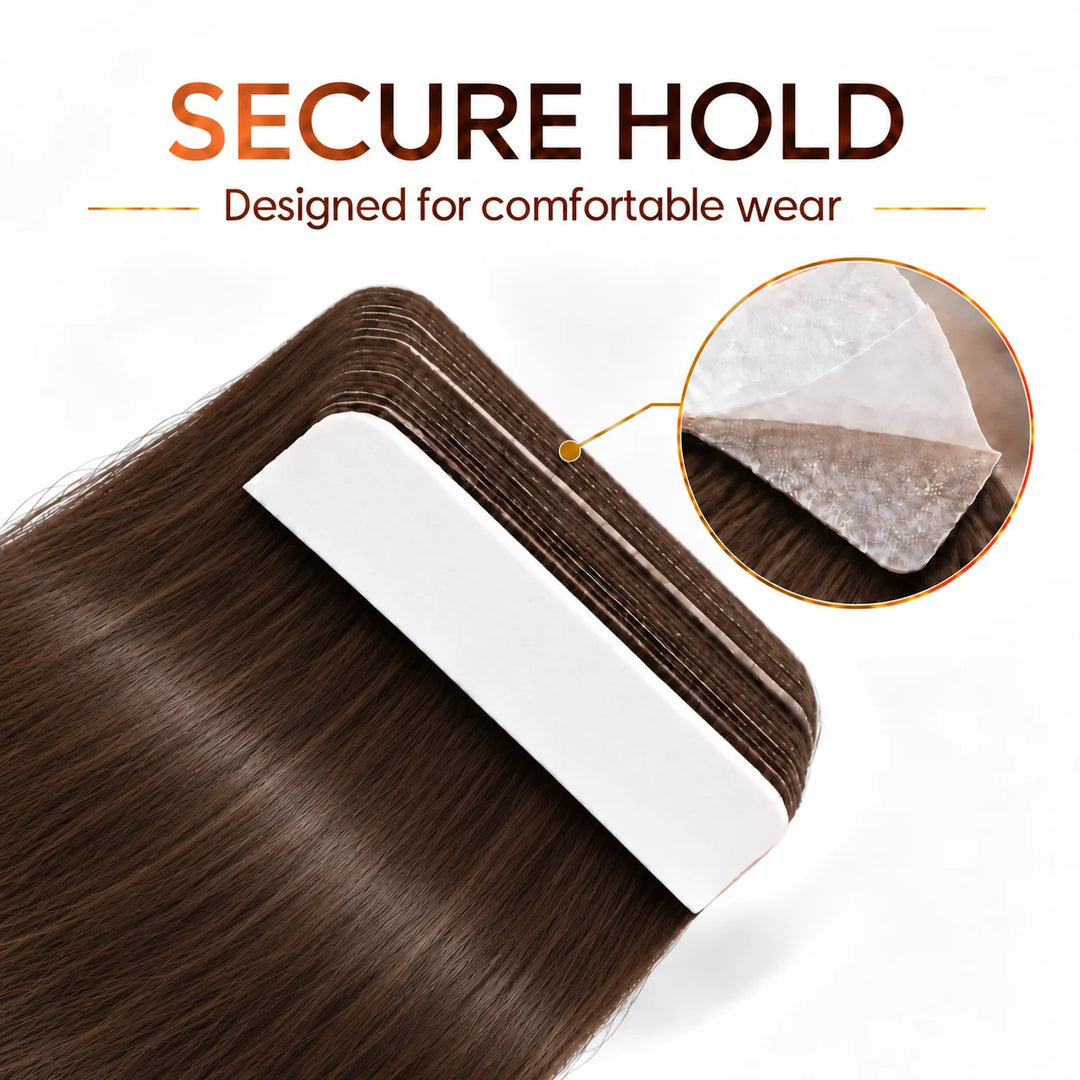 XJ Classic Tape in Hair Extensions 20pcs/pack Various colors #2