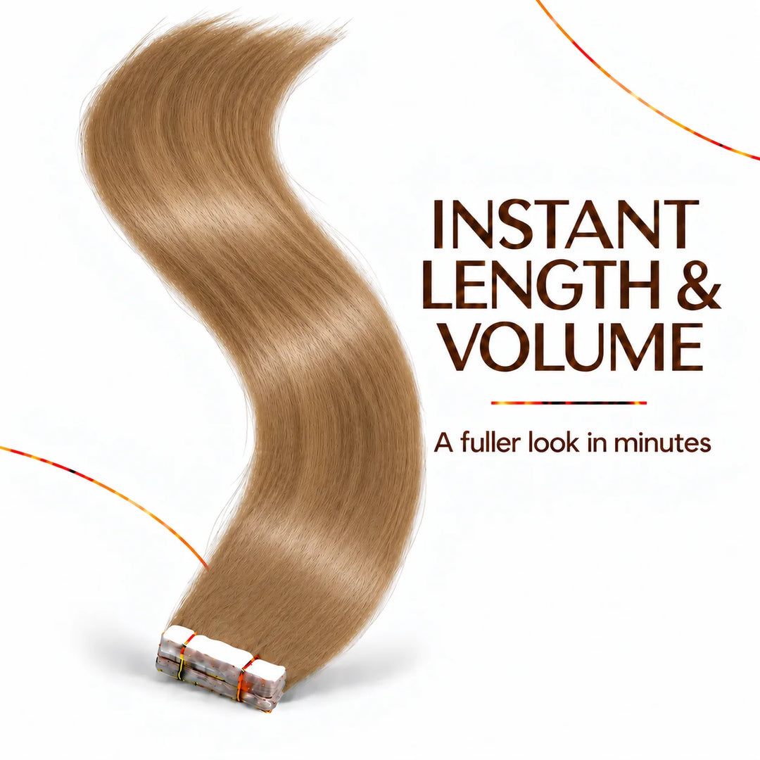 XJ Classic Tape in Hair Extensions 20pcs/pack Various colors #27
