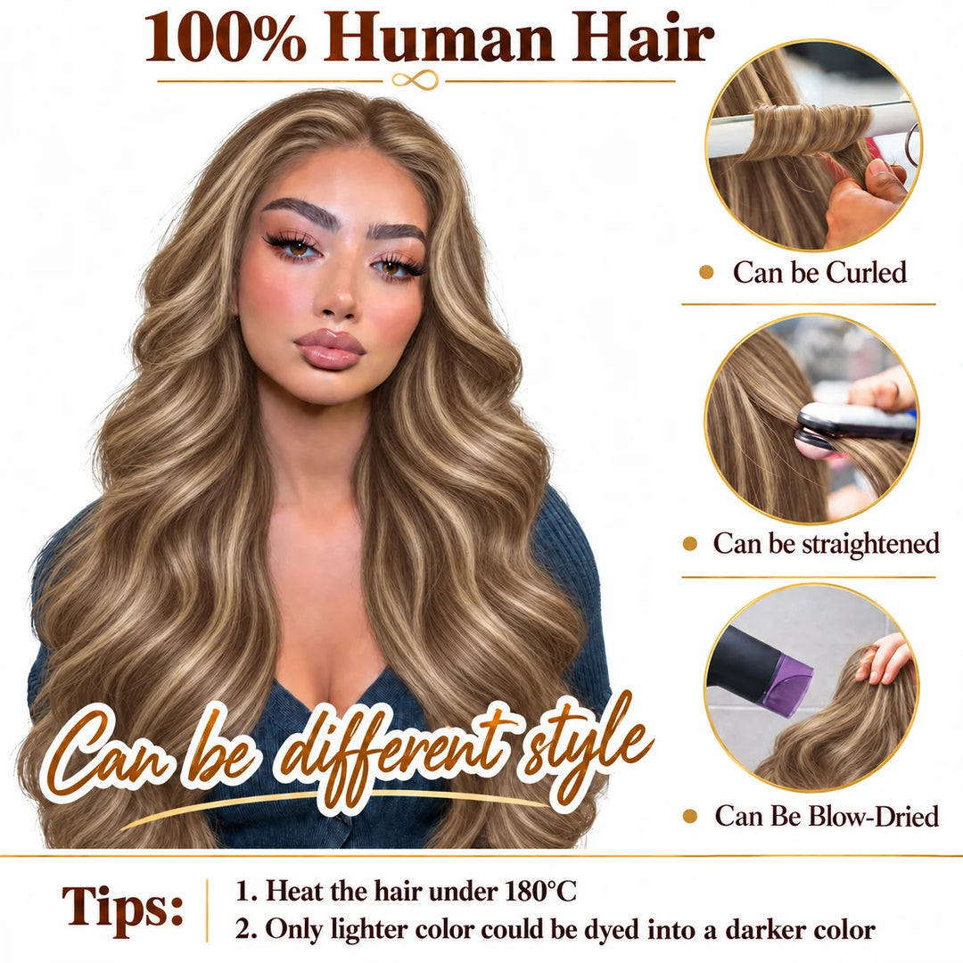 XJ Placement Of Tape In Hair Extensions,Seamless Hair Extensions Near Me,Diy Hair Styling,Endless Fun #P4-27