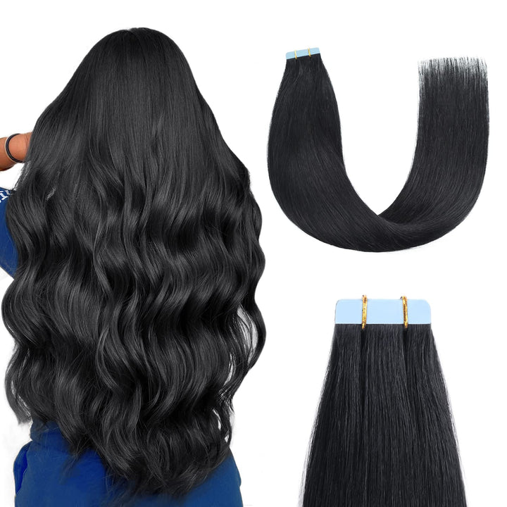 100% Virgin Human Hair Tape-ins