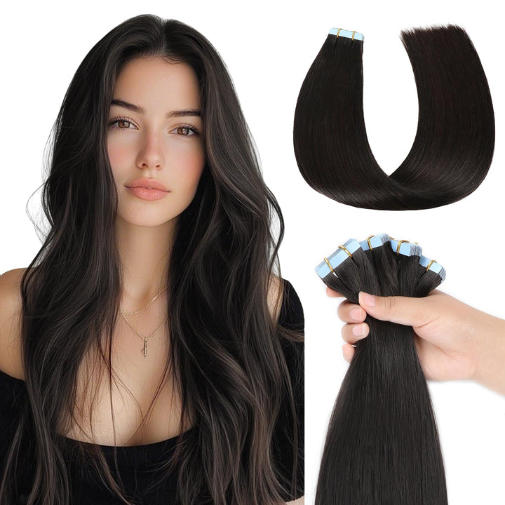 XJ Reusable Hair Tape Strips – Eco-Friendly & Budget-Saving_Placement Of Tape In Hair Extensions
