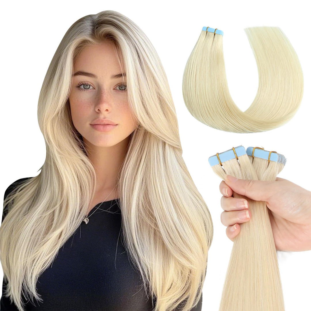 Reusable Hair Tape Strips – Eco-Friendly & Budget-Saving_Placement Of Tape In Hair Extensions