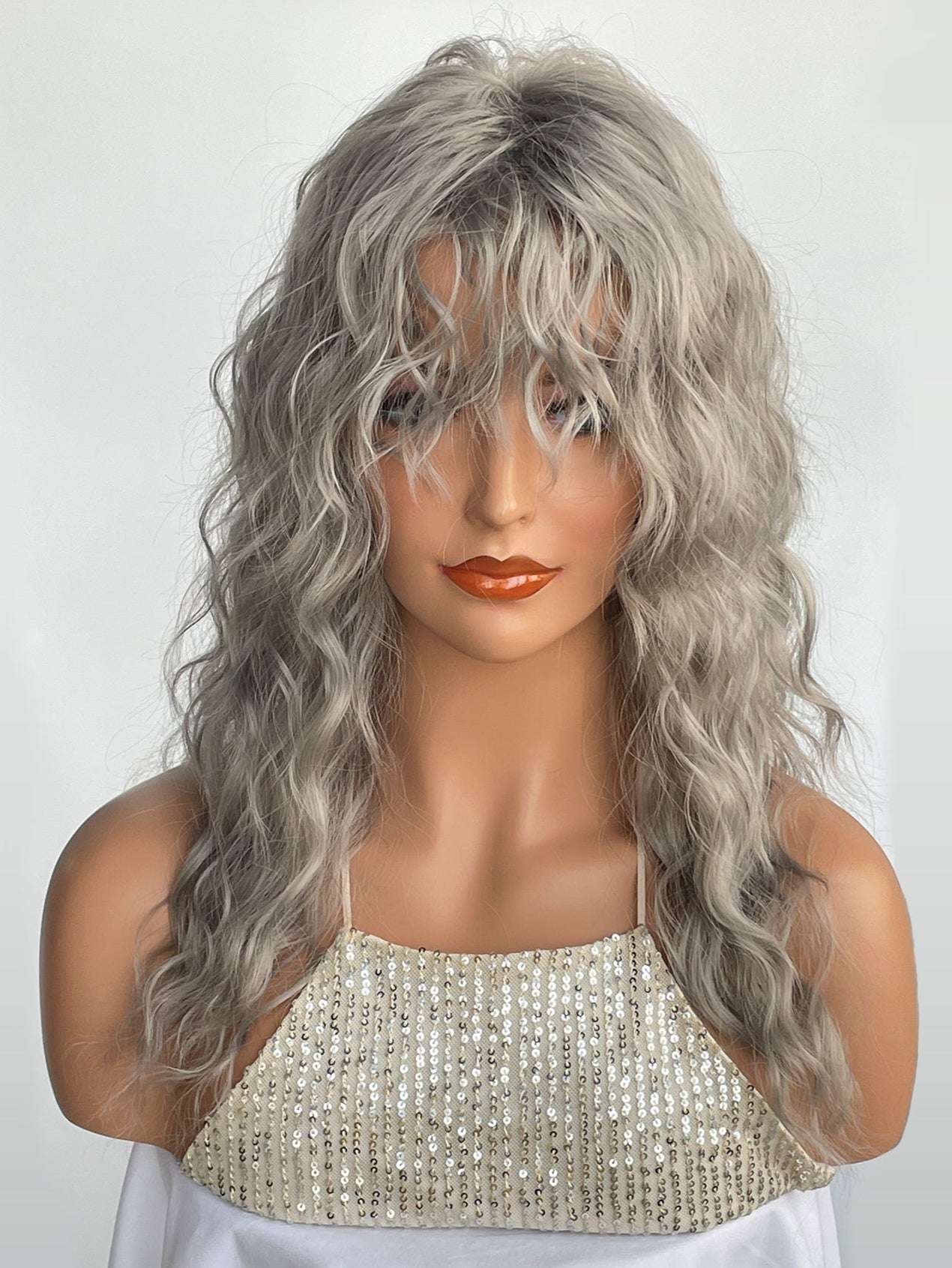 Sweet Girls Multi-Color Wig - High Elasticity Heat-Resistant Synthetic Hair, Bulk Discounts