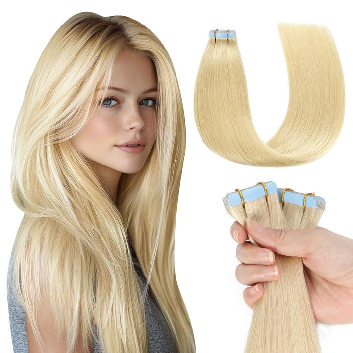 Reusable Hair Tape Strips – Eco-Friendly & Budget-Saving_Placement Of Tape In Hair Extensions