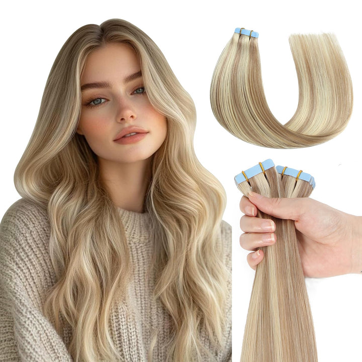 Reusable Hair Tape Strips – Eco-Friendly & Budget-Saving_Placement Of Tape In Hair Extensions