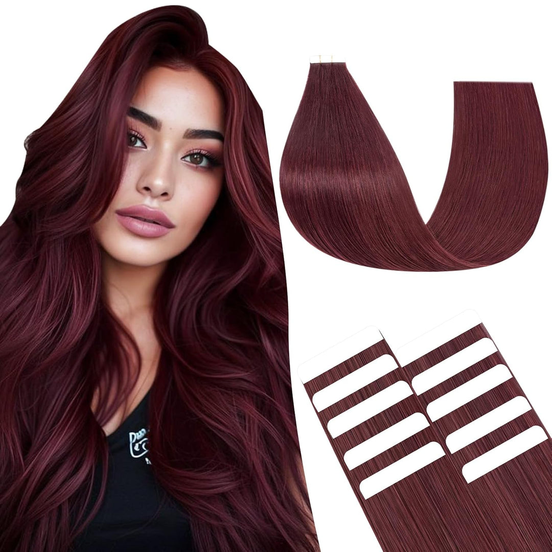 6D Invisible Seamless No-Trace Extensions | 100% Virgin Human Hair