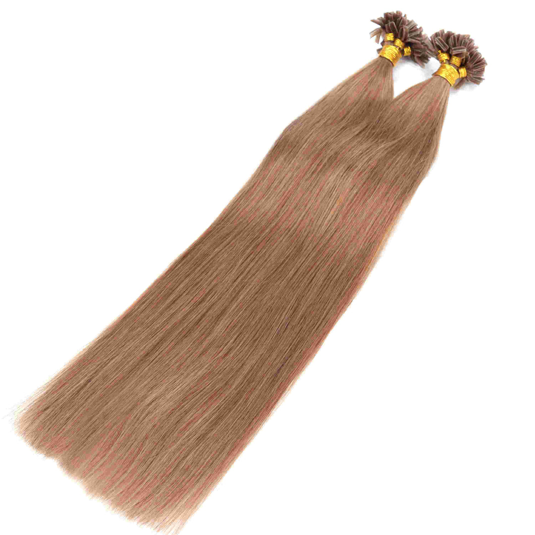 U Tip Human Hair Extensions Natural Volume and Length