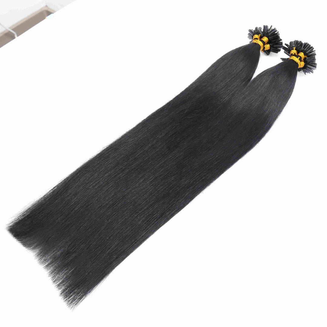 U Tip Human Hair Extensions Natural & Luxuriou