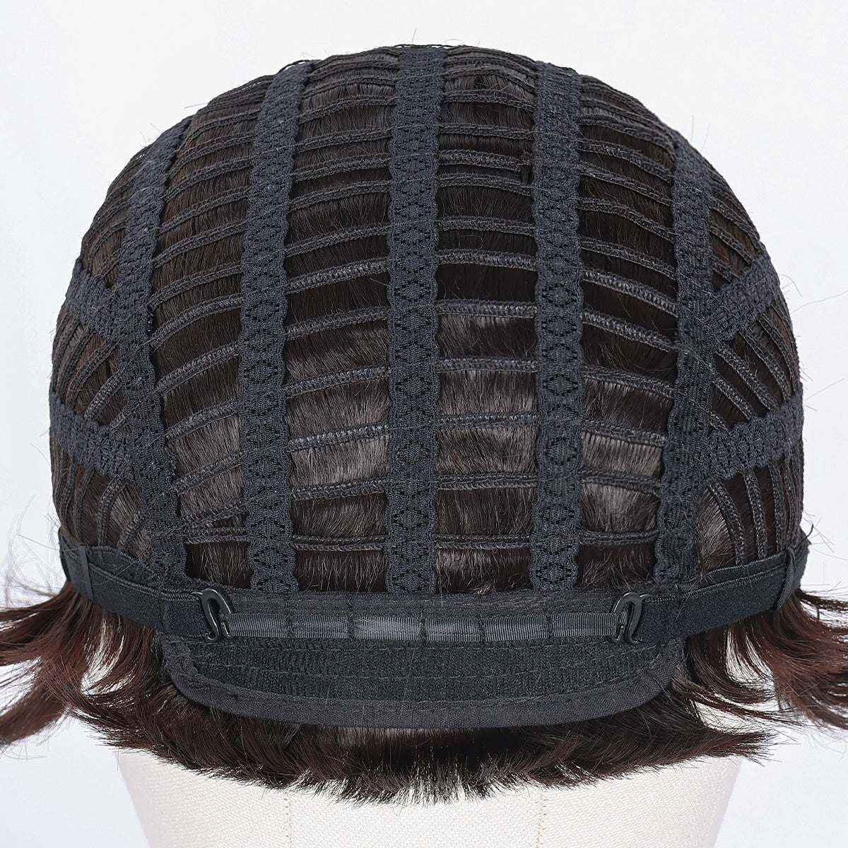 Casual Look Men's Wig – Heat-Resistant Fiber, Natural Appearance