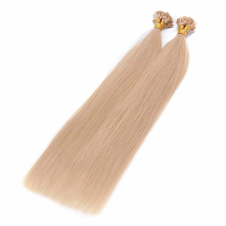 Flat Tip Human Hair Extensions – Multi-Lengths & Colors