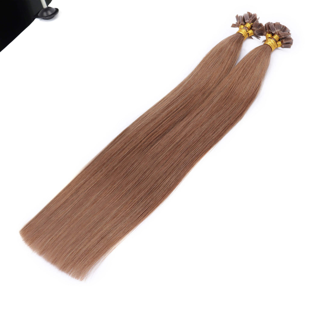 Transform Your Hair with XJHAIR Flat-tip Keratin Human Hair-10#