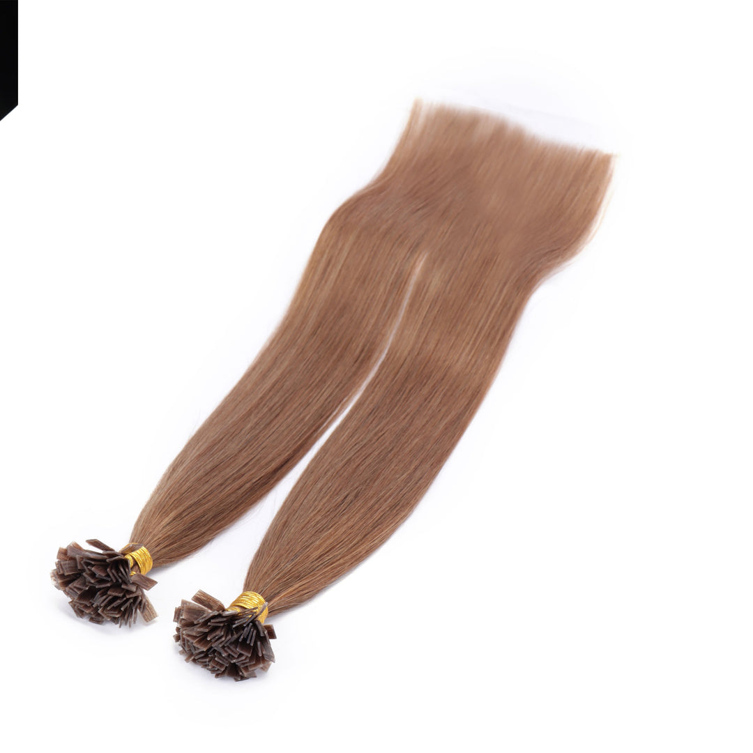 Transform Your Hair with XJHAIR Flat-tip Keratin Human Hair-10#