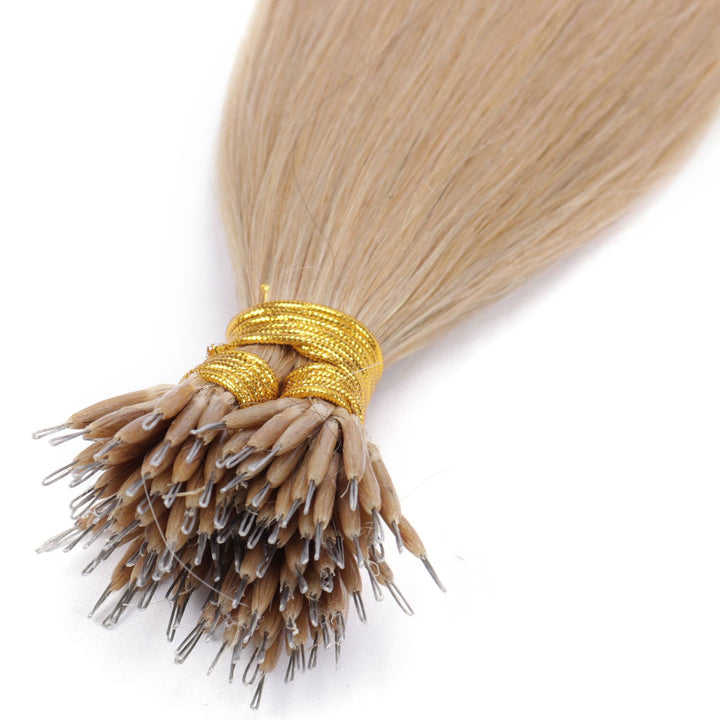 Nano Ring Hair Extensions – 100% Remy Human Hair