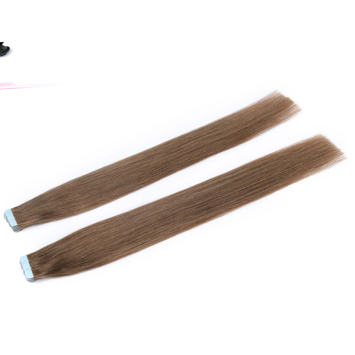 Natural-Looking Tape-In hair - Customizable Length & Color-8#