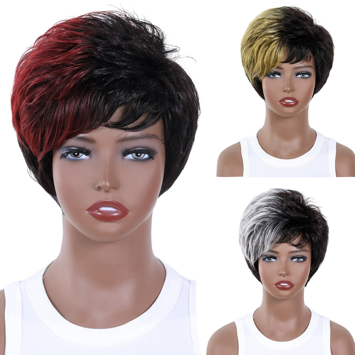 Trendy Short Bob Wigs – High-Temp Resistant – Beginner-Approved – Factory Pricing