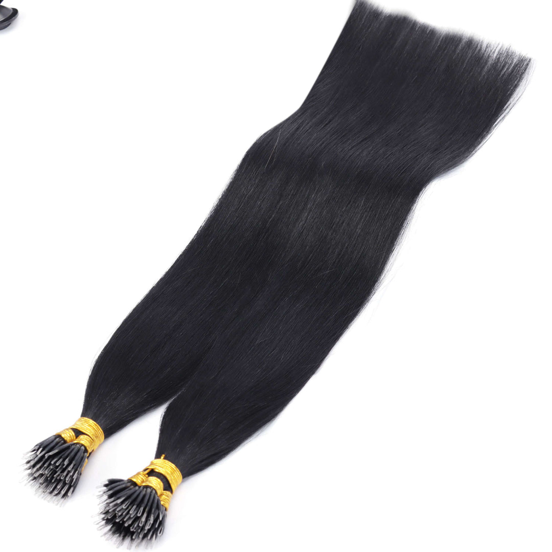 Invisible Nano Tip Hair Extensions – Lightweight & Reusable