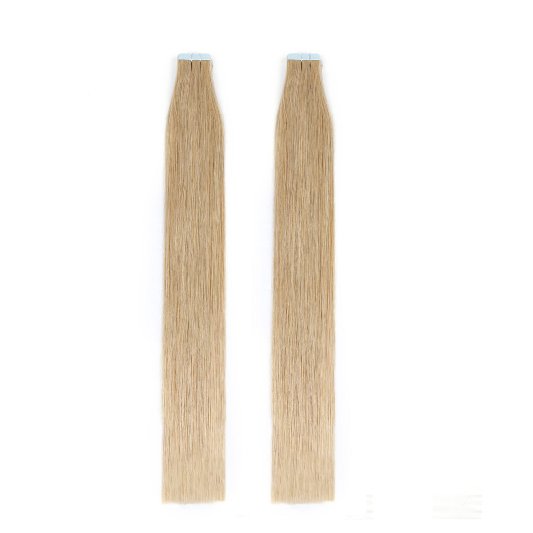Luxury Synthetic Tape-In Hair - Heat-Resistant & Reusable-20#
