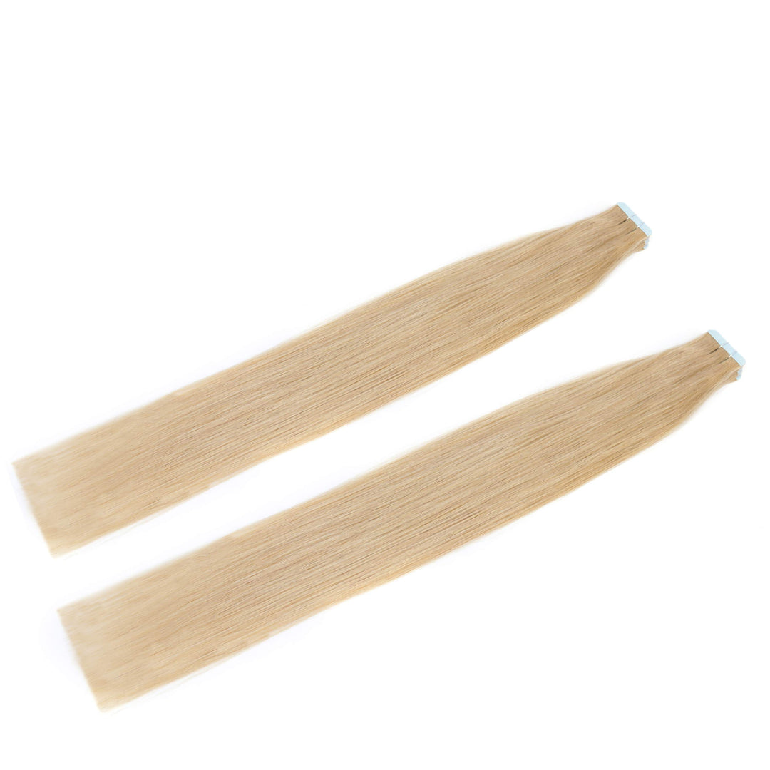 Luxury Synthetic Tape-In Hair - Heat-Resistant & Reusable-20#
