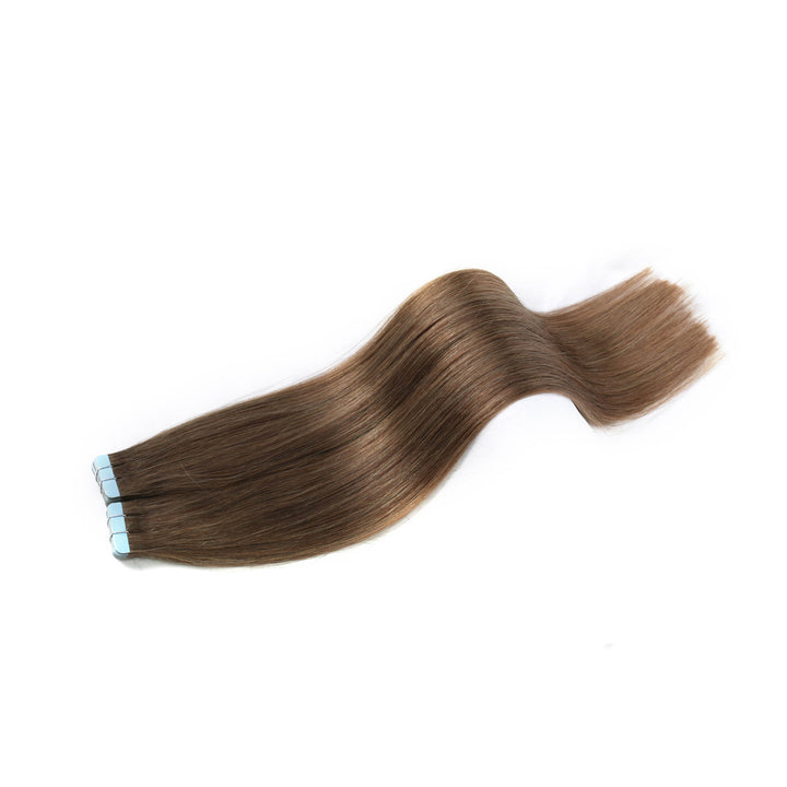 Natural-Looking Tape-In hair - Customizable Length & Color-8#