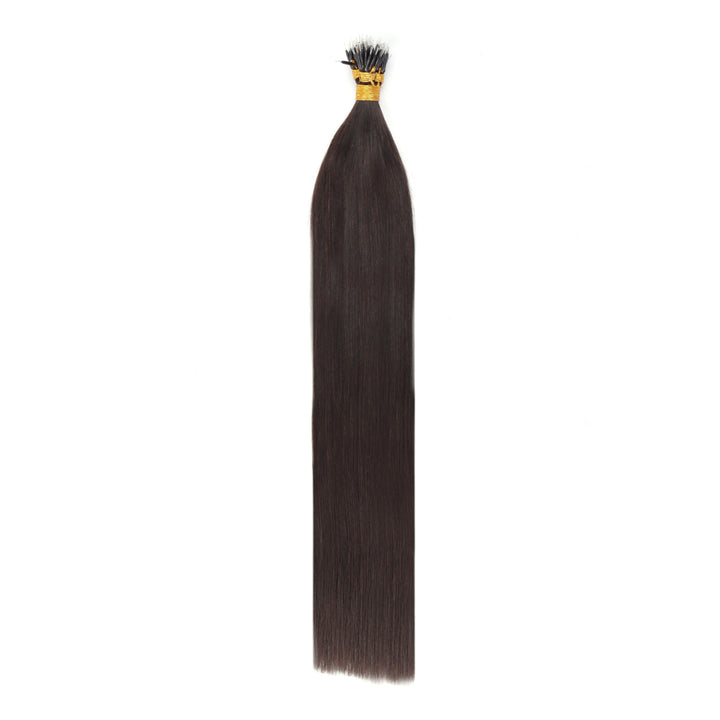 Straight Nano Ring Human Hair Extensions – Soft & Silky