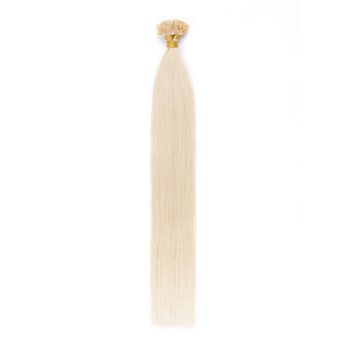 Flat Tip Human Hair – Invisible Keratin Bond Extensions