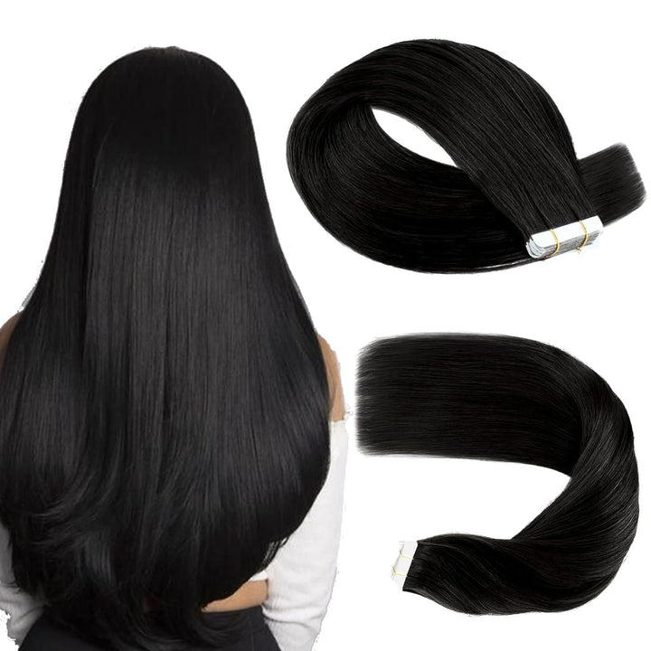 XJ Long tape-In Hair Extensions Elevate Your Style with Effortless Elegance