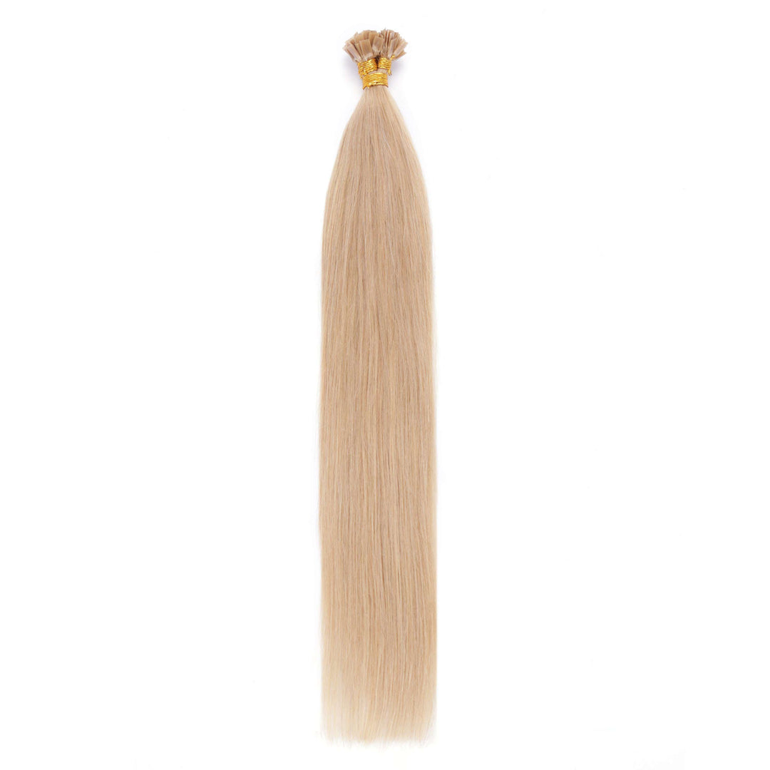 Flat Tip Human Hair Extensions – Multi-Lengths & Colors