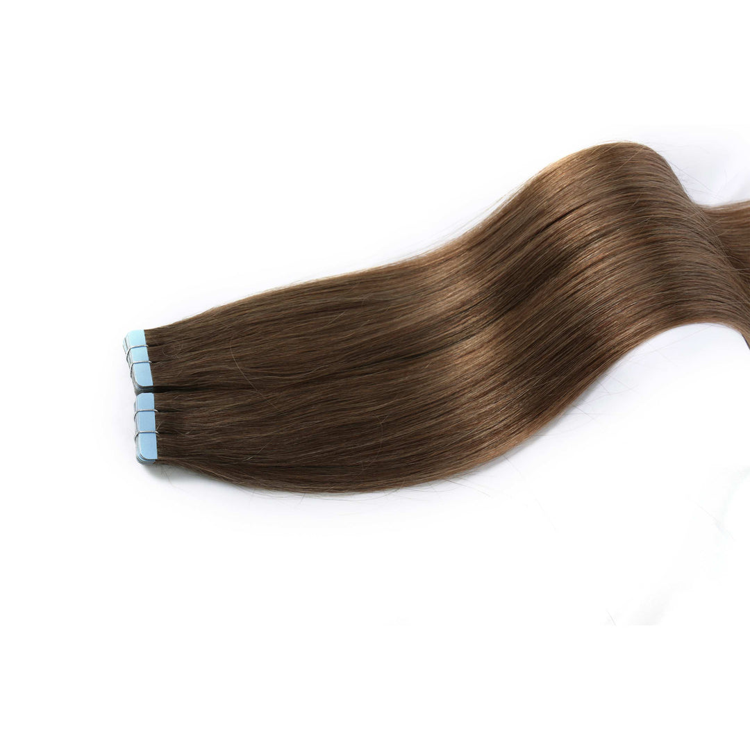 Natural-Looking Tape-In hair - Customizable Length & Color-8#