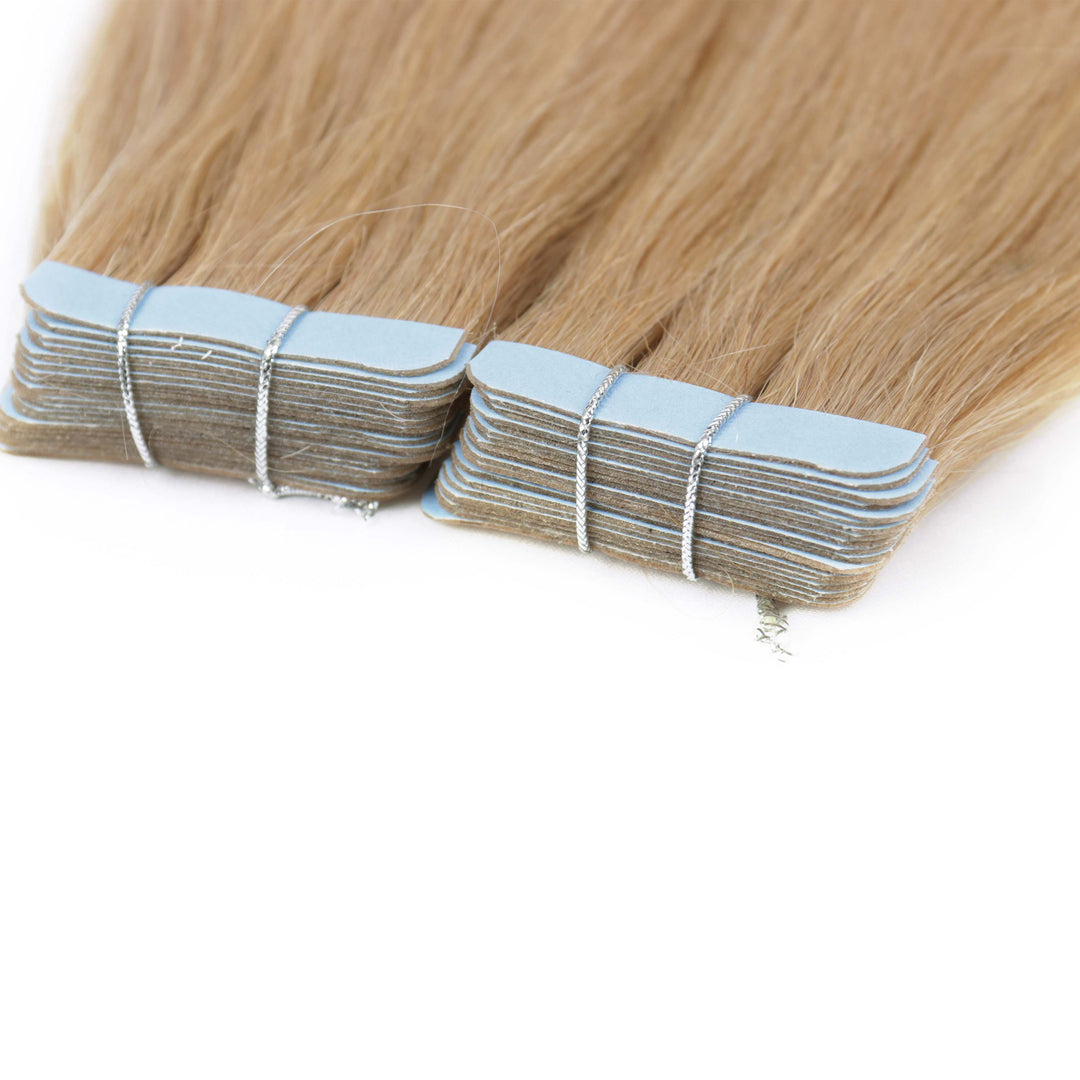 Luxury Synthetic Tape-In Hair - Heat-Resistant & Reusable-20#