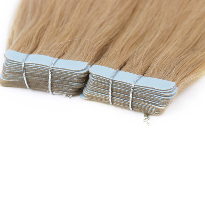 Luxury Synthetic Tape-In Hair - Heat-Resistant & Reusable-20#