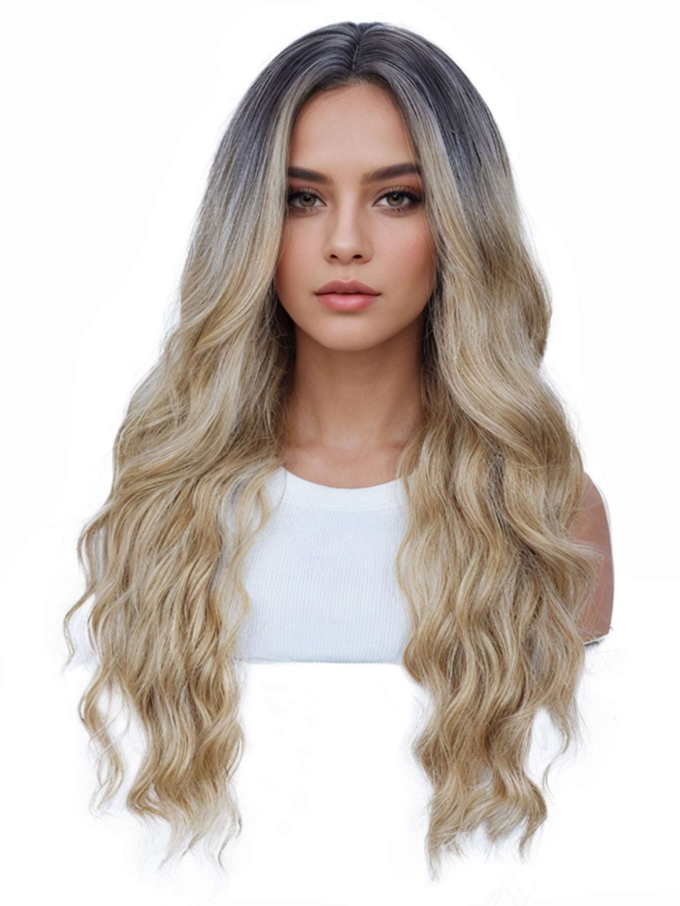 Youthful Multi-Color Wig Set - High-Temperature Resistant Synthetic Hair, Supports Dropshipping