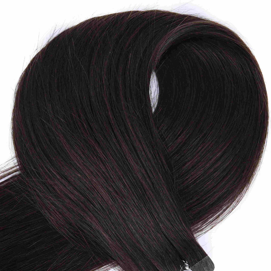 Professional Tape-In Hair Extensions – Salon-Grade Quality-1b#