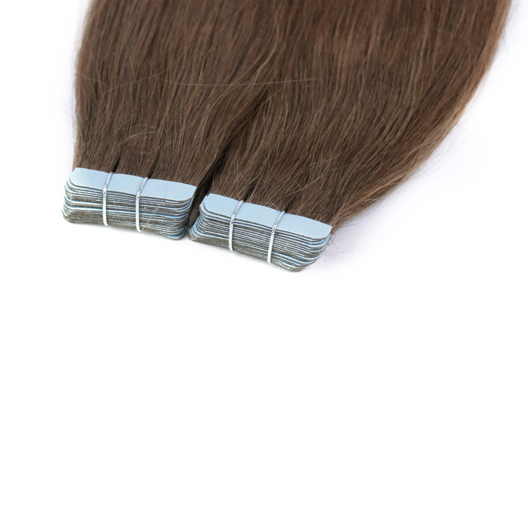 Natural-Looking Tape-In hair - Customizable Length & Color-8#