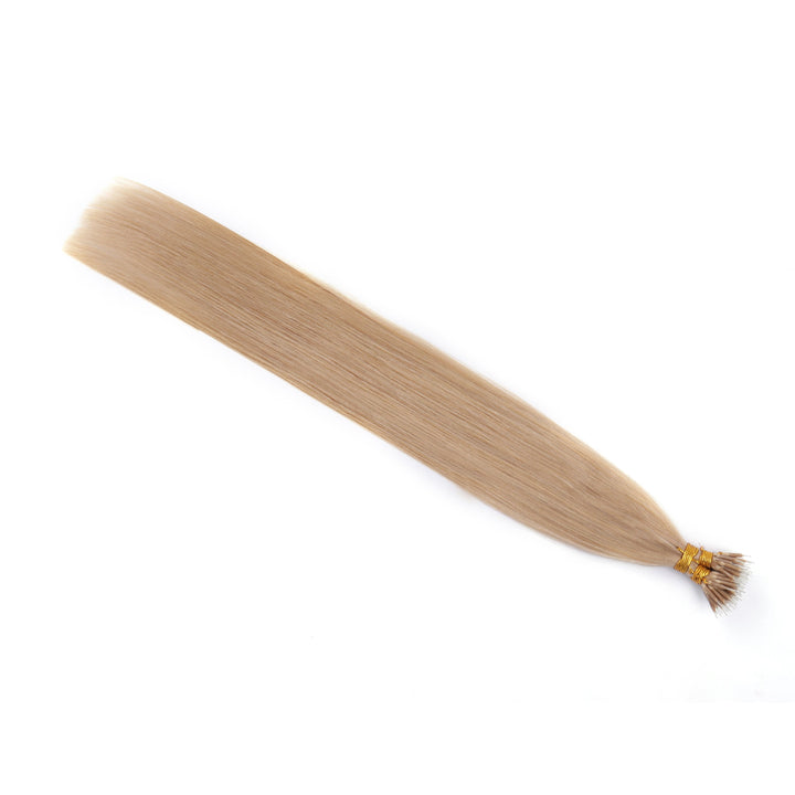 Nano Beads Human Hair Extensions – No Heat, No Glue