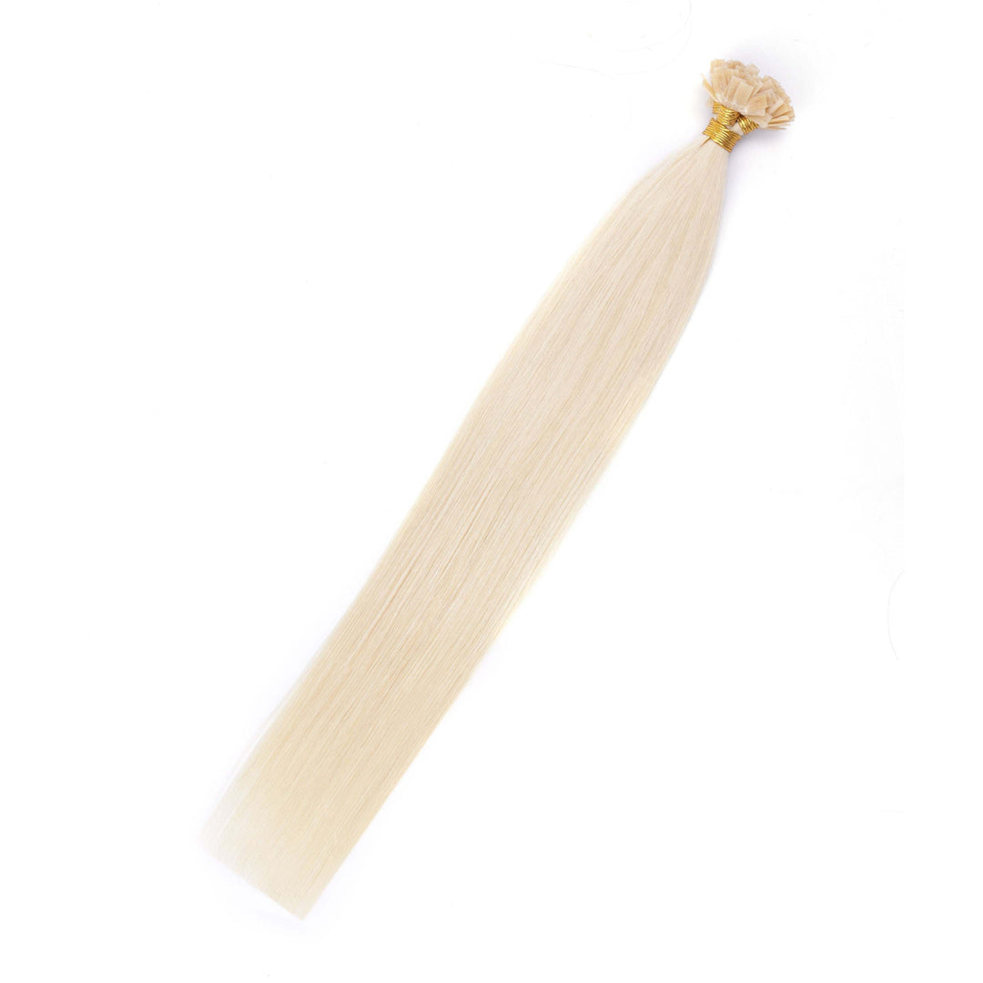 Flat Tip Human Hair – Invisible Keratin Bond Extensions