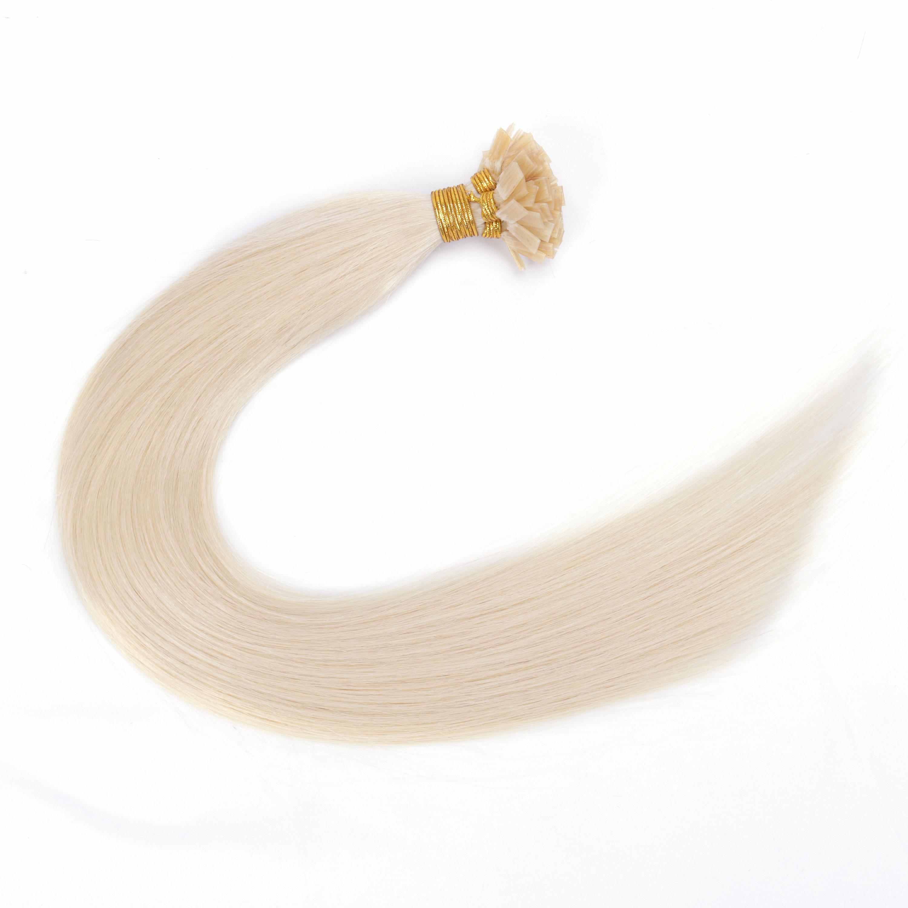 Double Drawn Flat Tip Human Hair – Full from Root to Tip