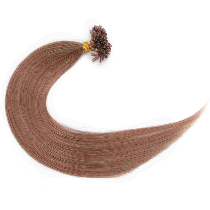 U Tip Human Hair Extensions Natural Volume and Length